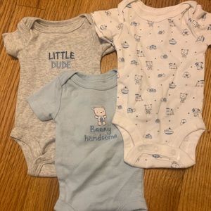 3-set Koalababy essentials onesies! Never worn!